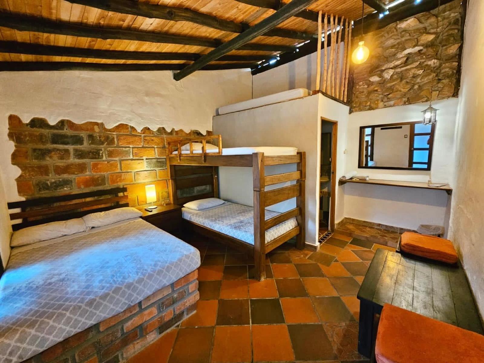 Cabanas Y Hostal Bonanza Mesa De Los Santos Los Santos  Kültér fotó